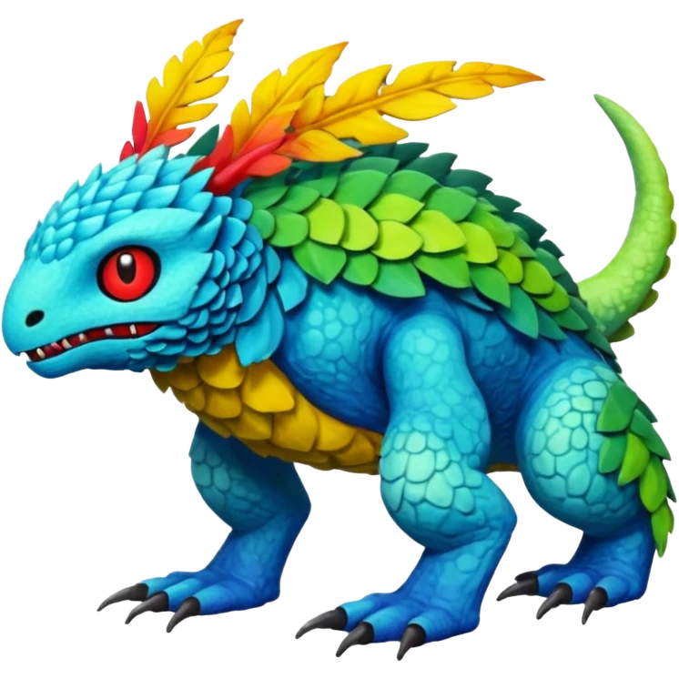 Dolk-Fakémon-hybrid-creature (full body)  emoji