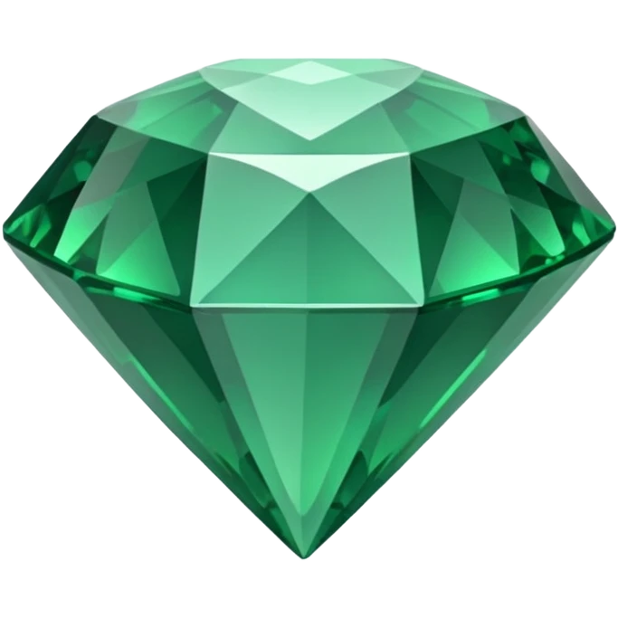 Diamant green emoji