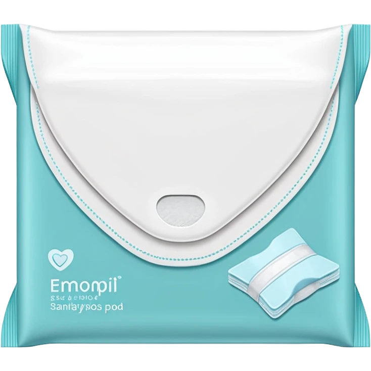 Pack or sanitary pads emoji