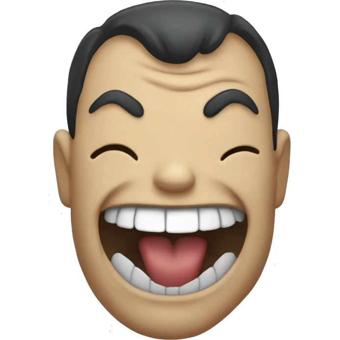 Laughing guts out emoji