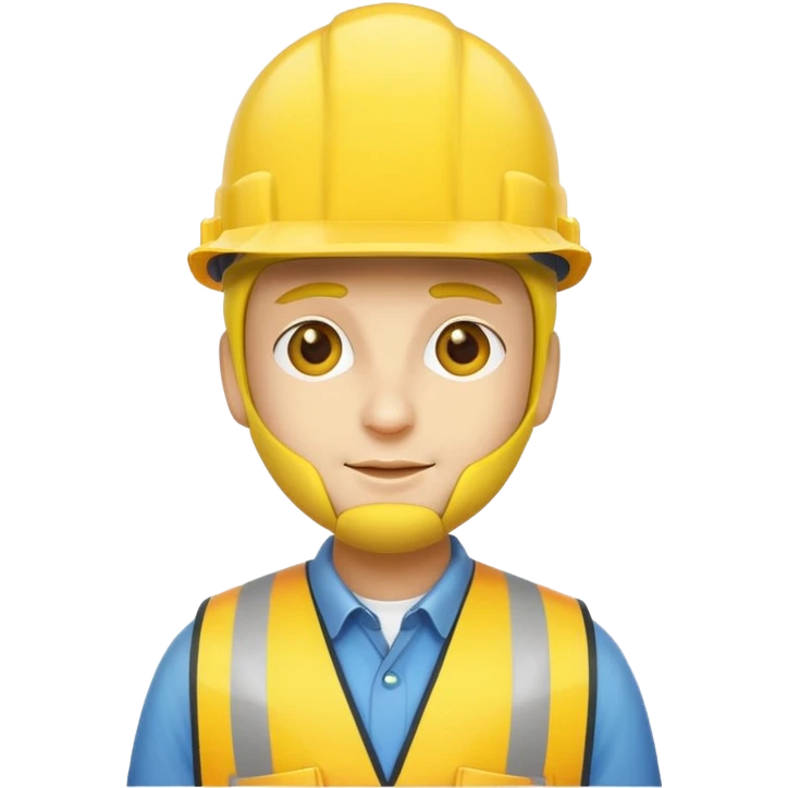 lemon wearing a hard hat emoji