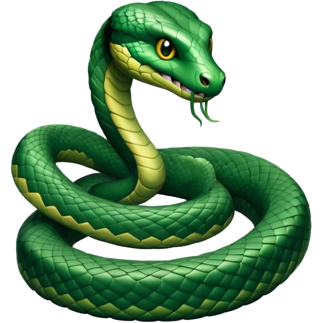 Slytherin snake emoji