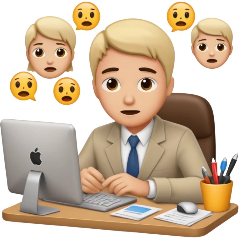 영상 편집하느라 정작 중요한 고객 응대와 배송을 놓치고 있는 사장님 emoji