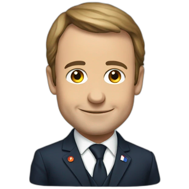 Macron président emoji