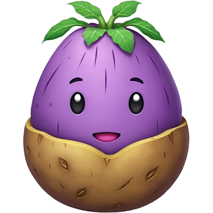 taro potato emoji