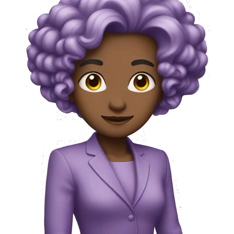 soft purple elegant emoji
