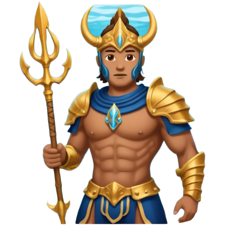 atlantis man OF THE SEA emoji