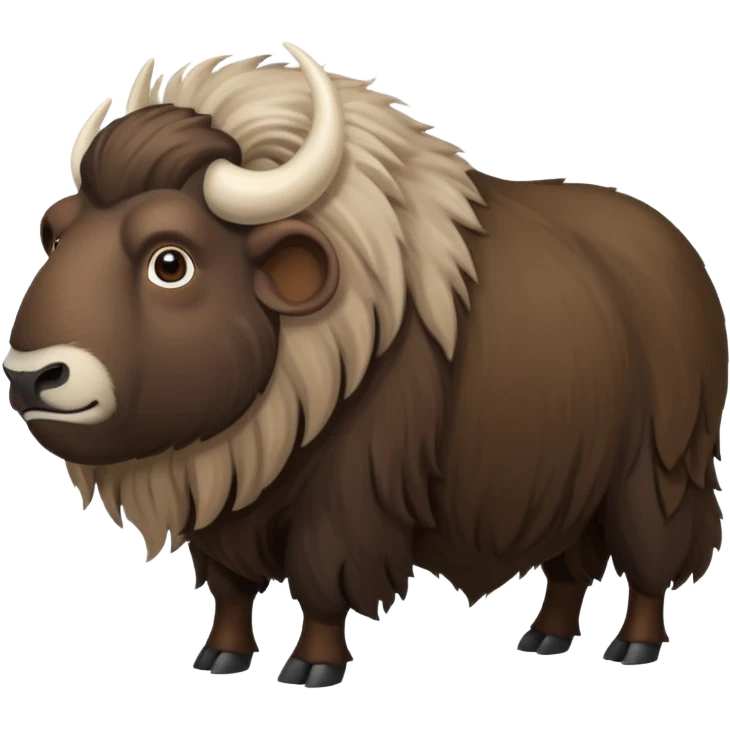 Muskox emoji