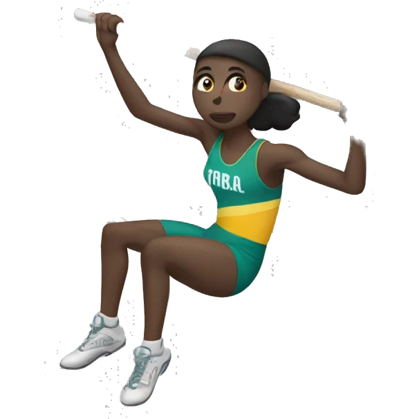 Pole vaulter emoji