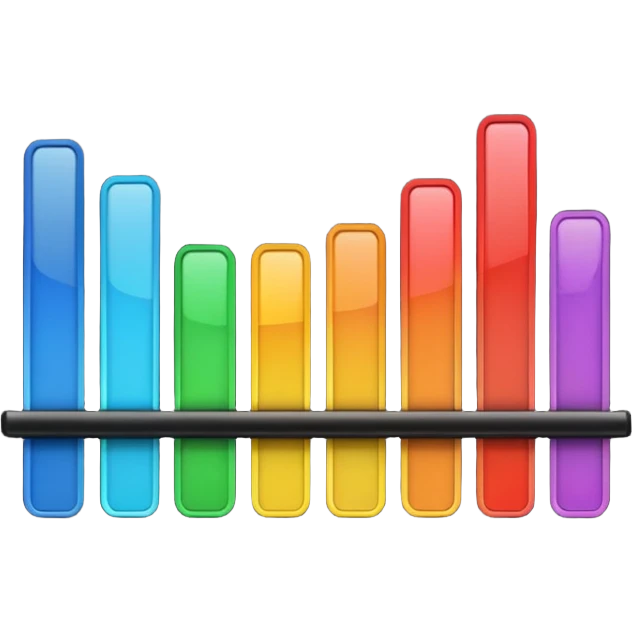 full black audio spectrum emoji