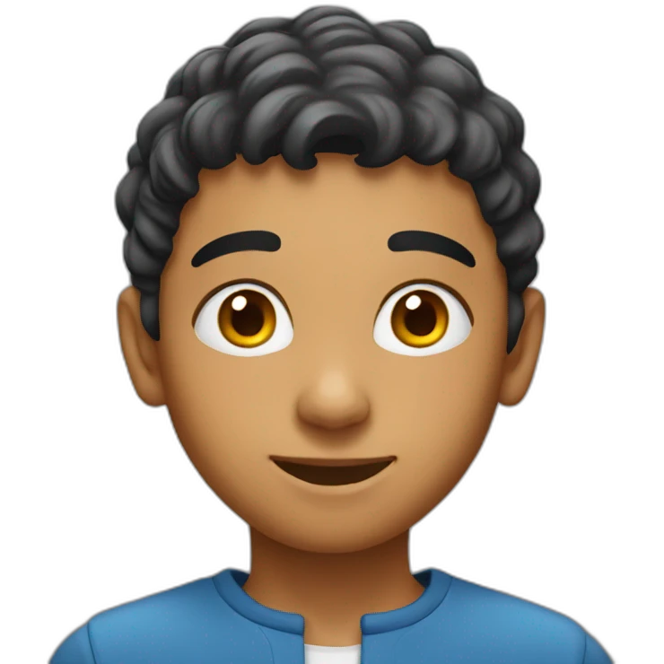 a 12-year-old Arab boy emoji