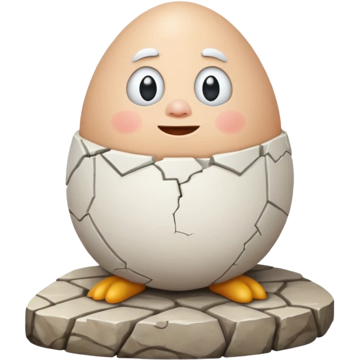 humpty dumpty Nursery Rhyme Character emoji