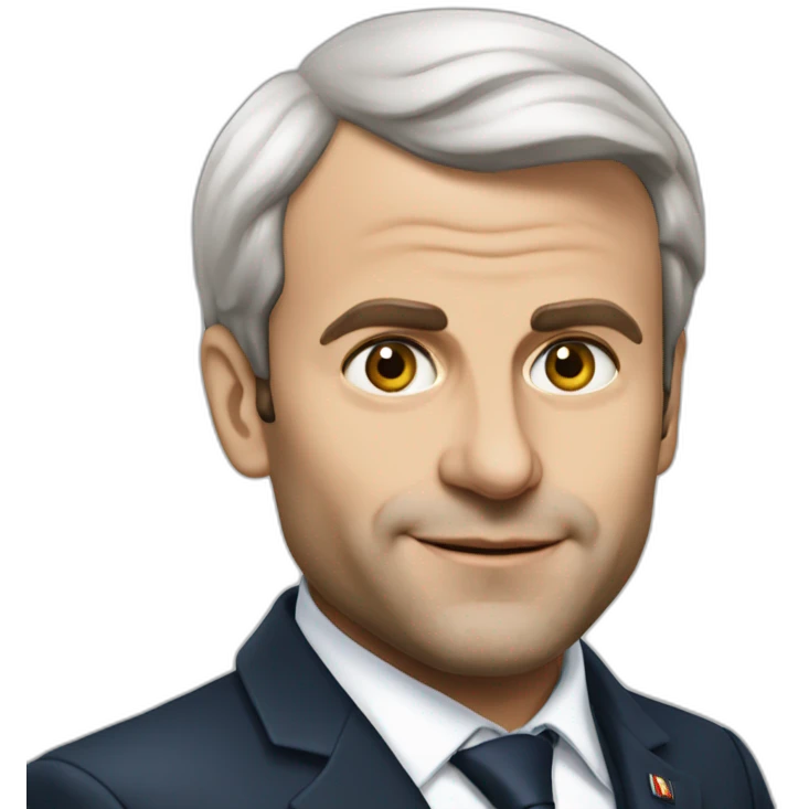 Emanuel macron en sl emoji