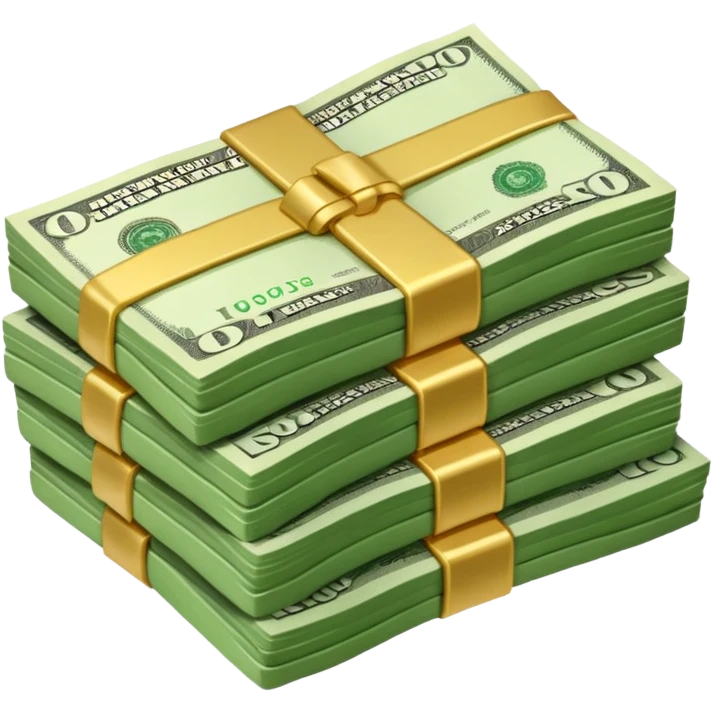 BIG STACK OF MONEY emoji