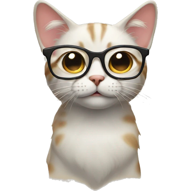 cat with glasses emoji