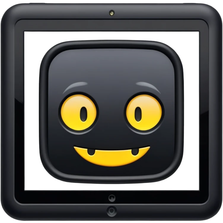 A bad irc tablet running discord no living being emoji