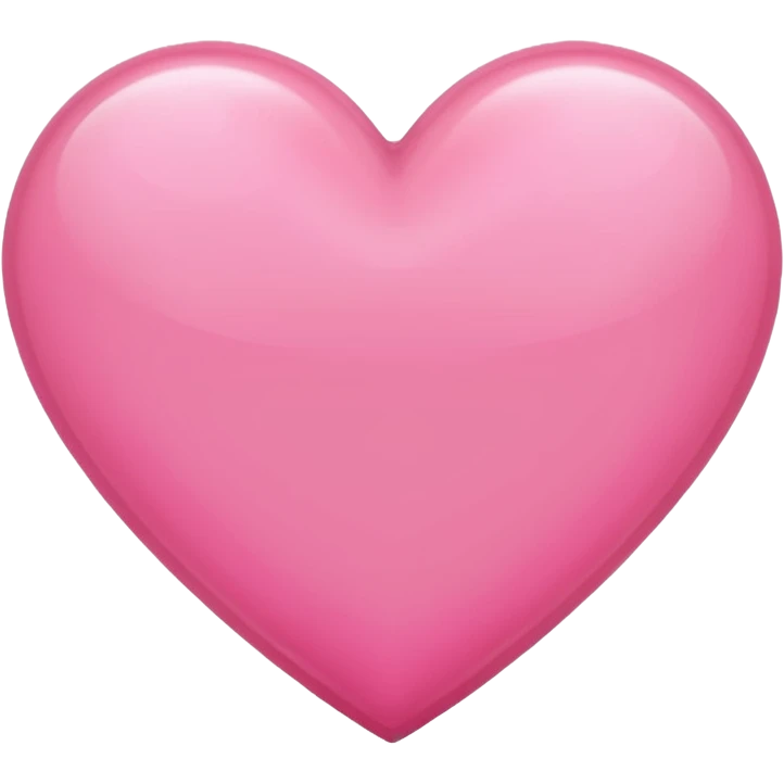 Pink heart emoji