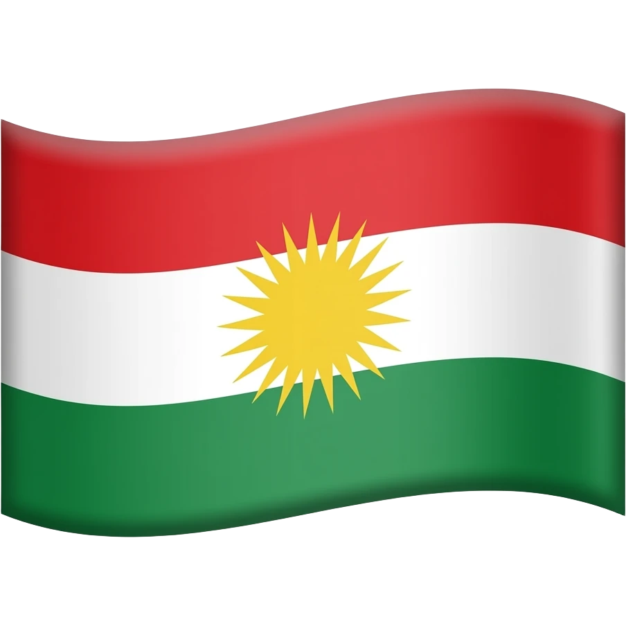Kürdistan bayrağıni yazı olacak şekilde kopyalacam emoji yapcam nolur yazı şeklinde ama bayrak olsun lütfen emoji