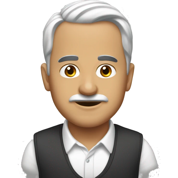 Beyaz gül emoji