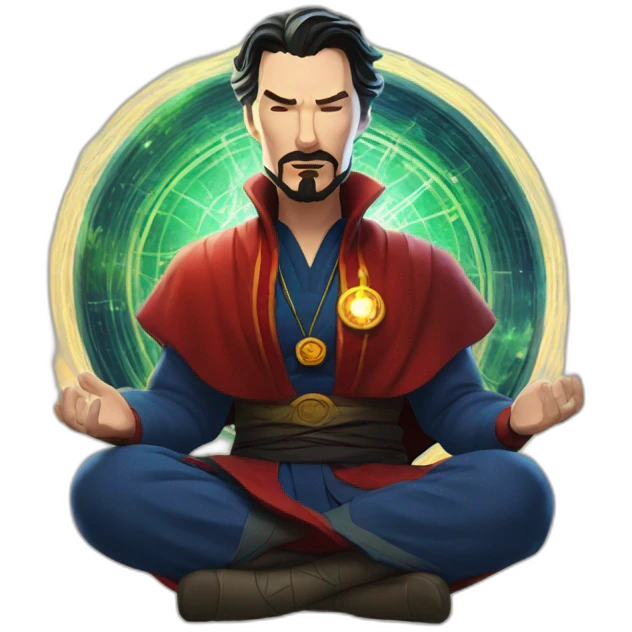 doctor strange meditate emoji