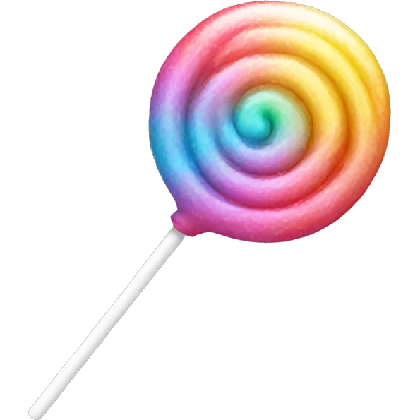 Iridescent lollipop  emoji