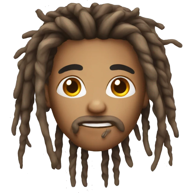 dreadhead with braces emoji