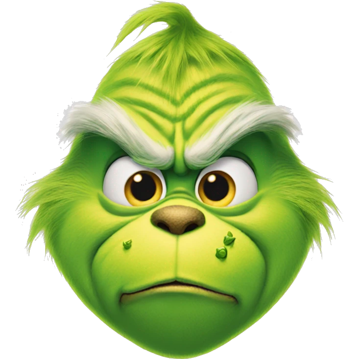 The grinch emoji