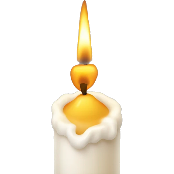 christmas candle emoji