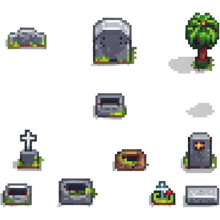 cemetery gravestone memorial emoji