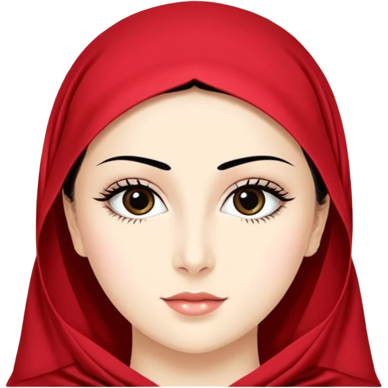 Gözleri kapalı, beyaz tenli ve siyah kıvırcık saçlı bir kadın avatar, battaniyeye sarılmış halde beyaz bir Türk kahvesi fincanından içeceğini huzurla yudumluyor. emoji