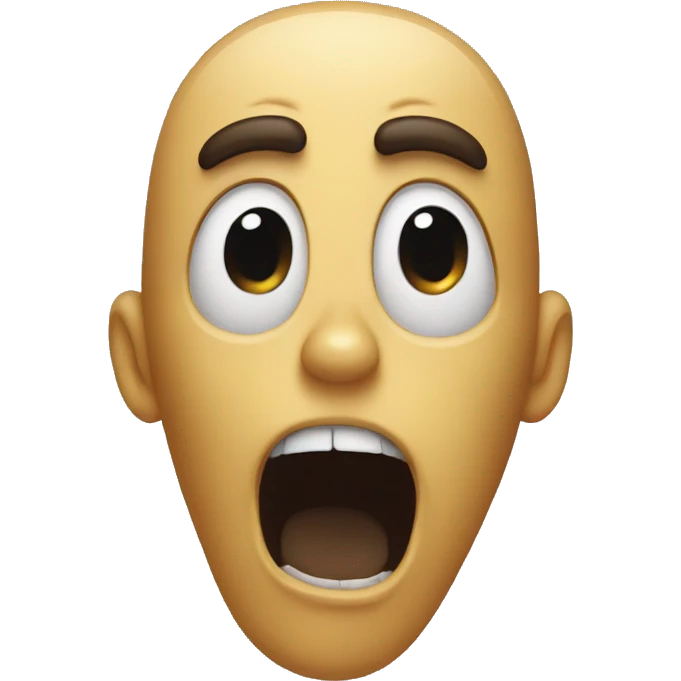 scream emoji