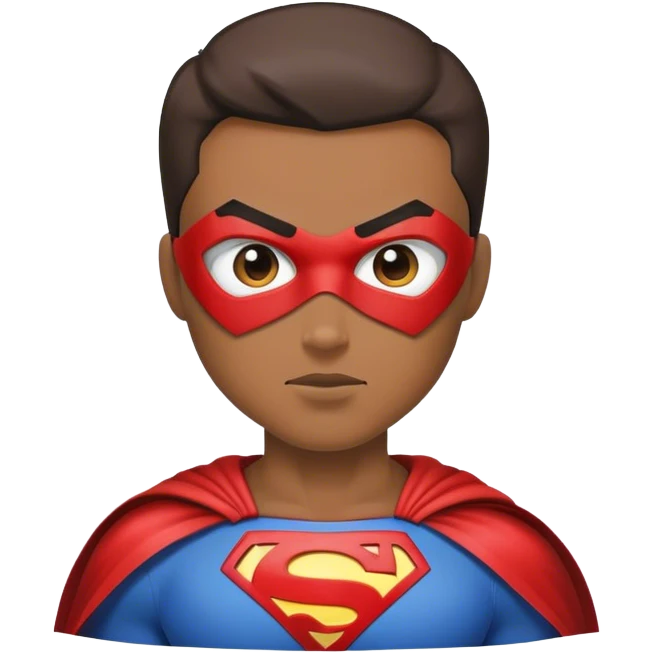 superhero in action emoji