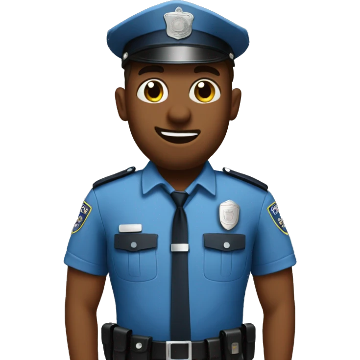 Funny Police Officer emoji