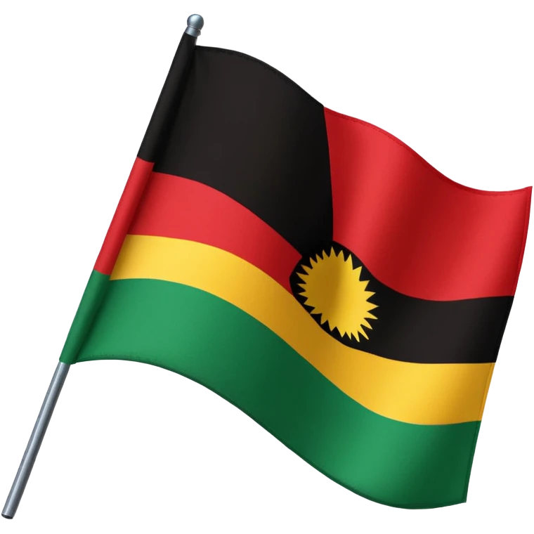Biafra flag emoji emoji