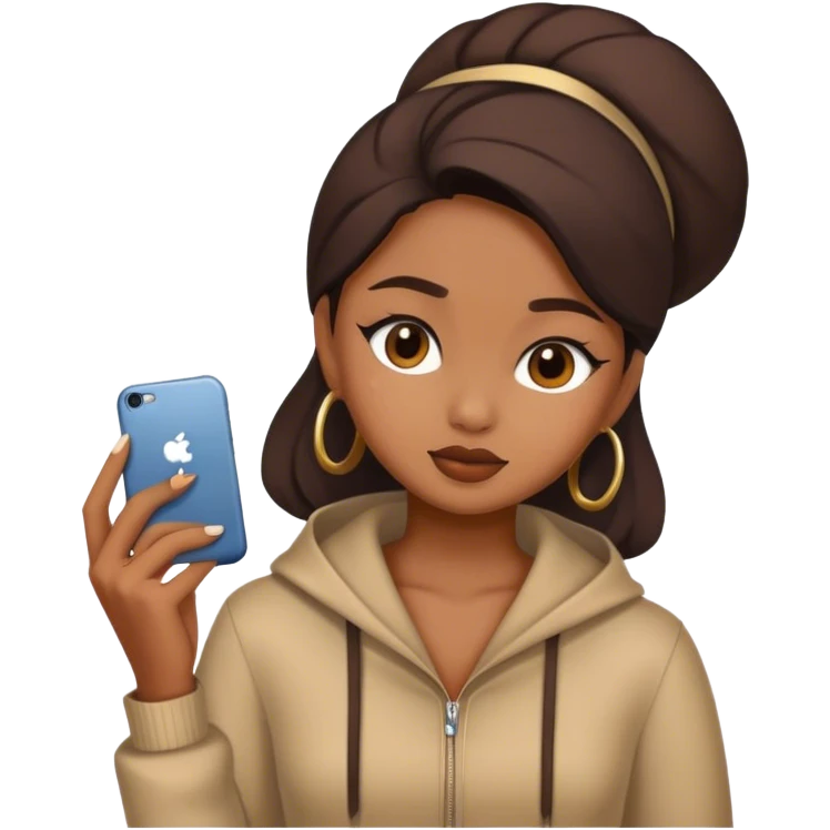 Indonésien fashion girl emoji