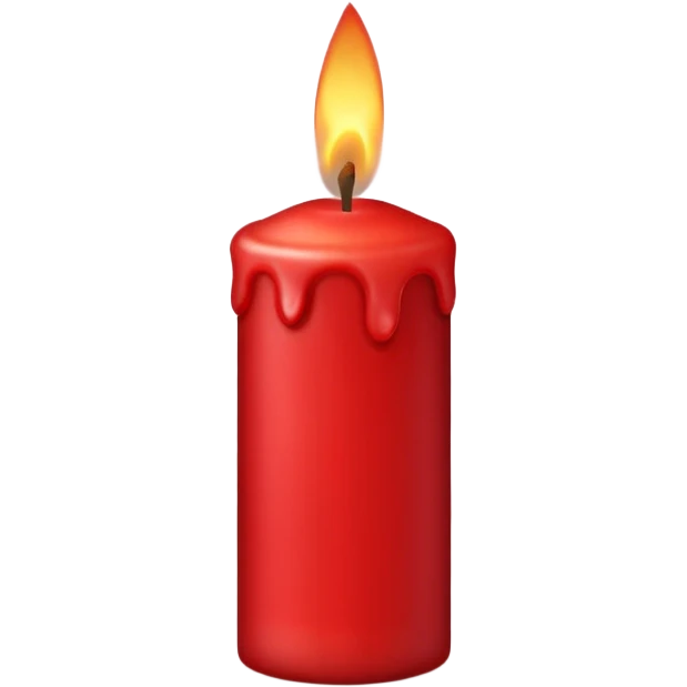 Red age 94 candle  emoji