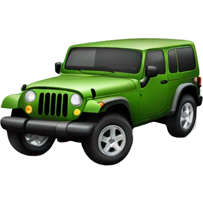 Jeep suv emoji