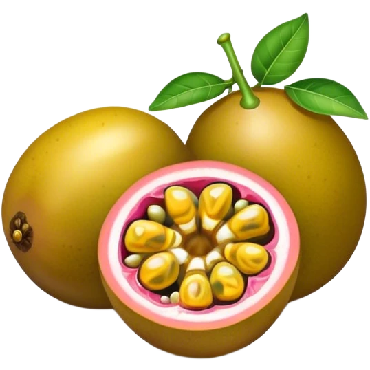 Passion fruit emoji