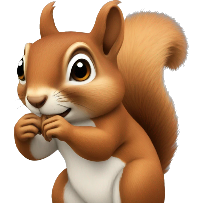 squirrel who says no emoji