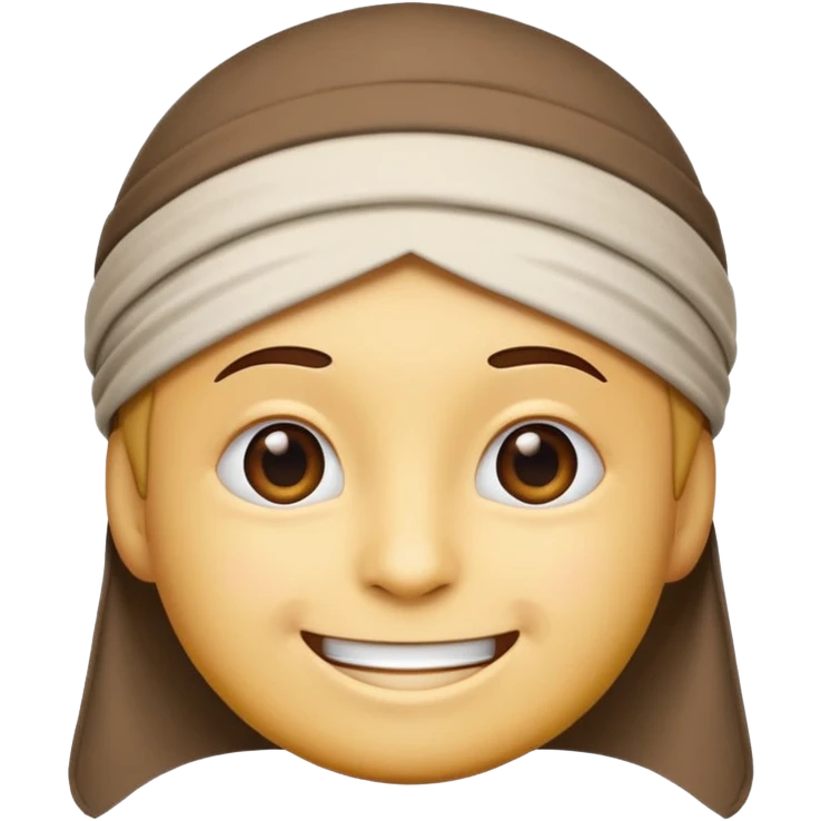 Emoji with Muslim cap emoji
