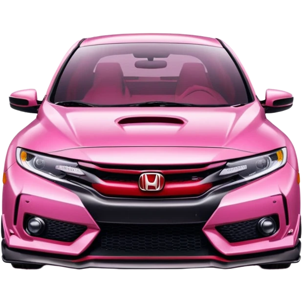 Pink 2020 Honda type R emoji
