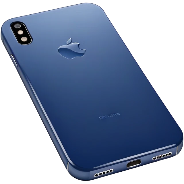 navy iphone emoji