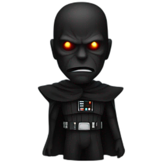 Dark side emoji