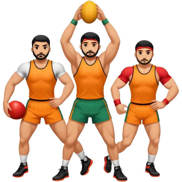 Kabaddi emoji