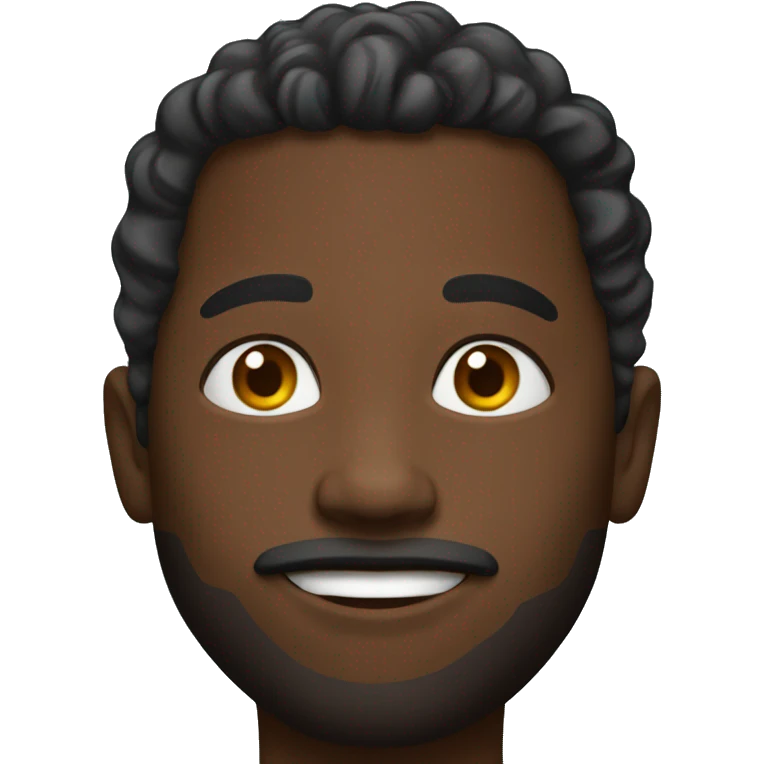 Black man  emoji