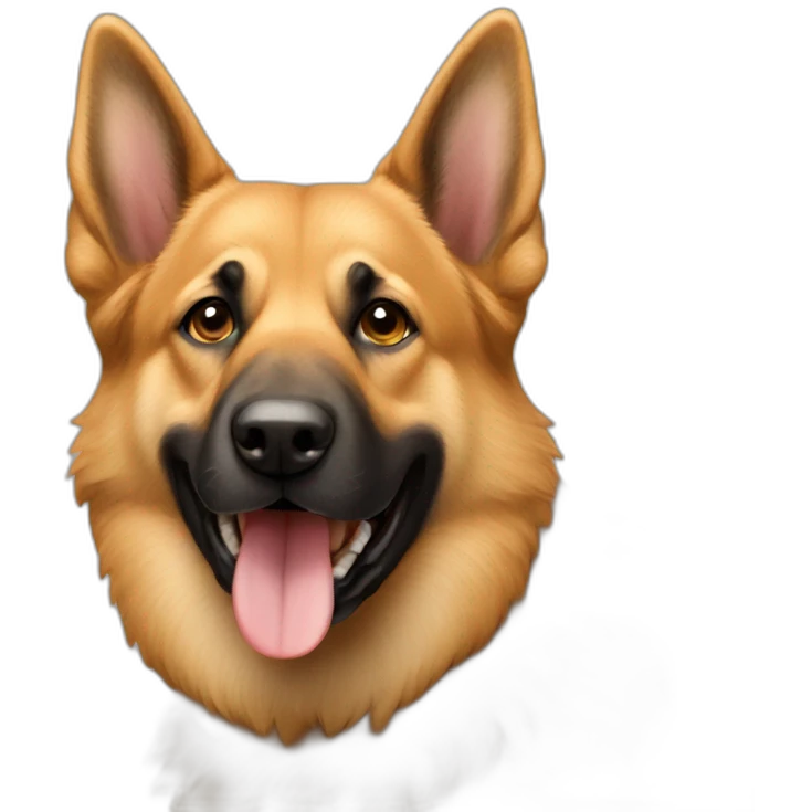 Berger allemand emoji