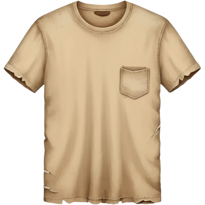 vintage Torn shirt emoji