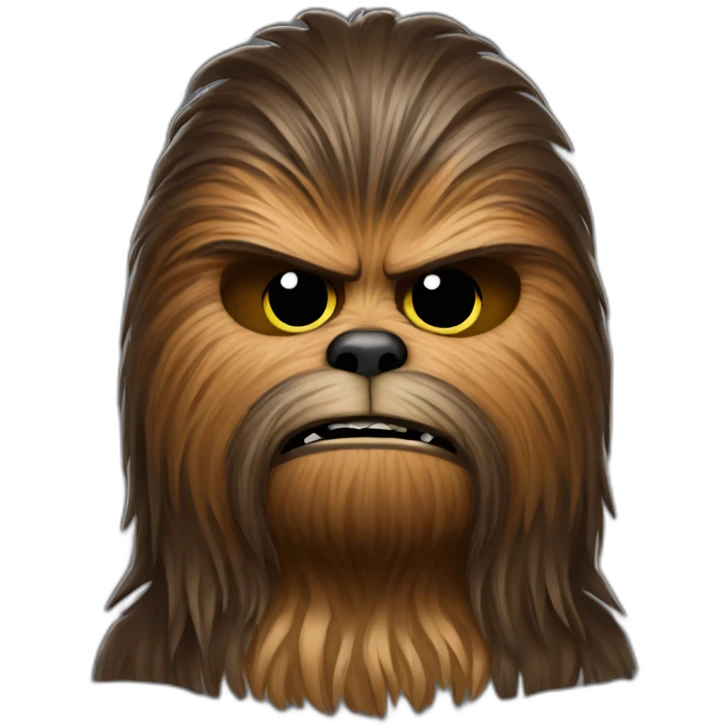 sad Chewbacca emoji