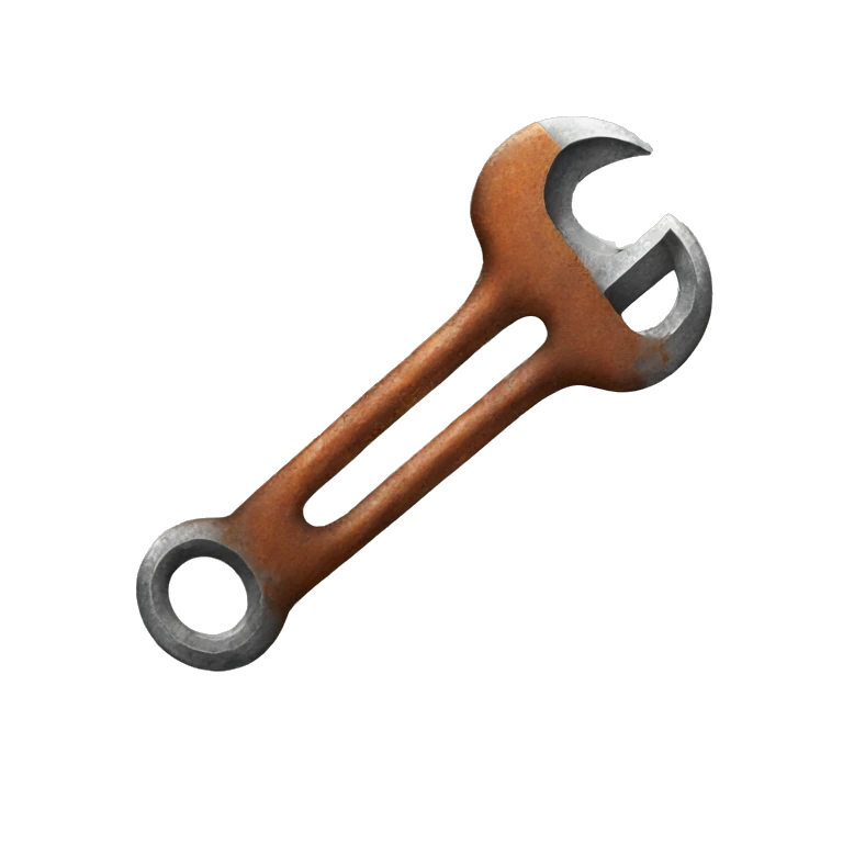 rusty wrench emoji