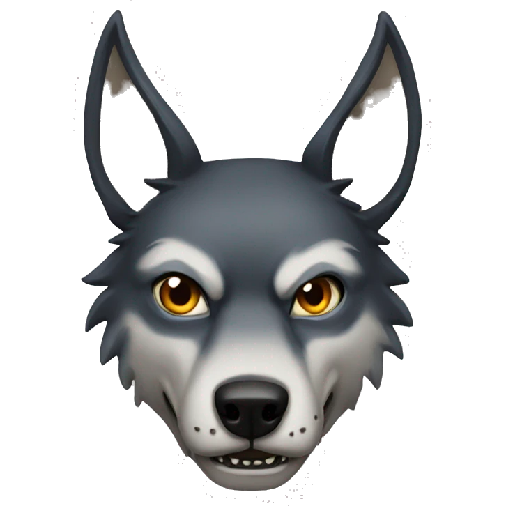 Wolf 💀 emoji  emoji